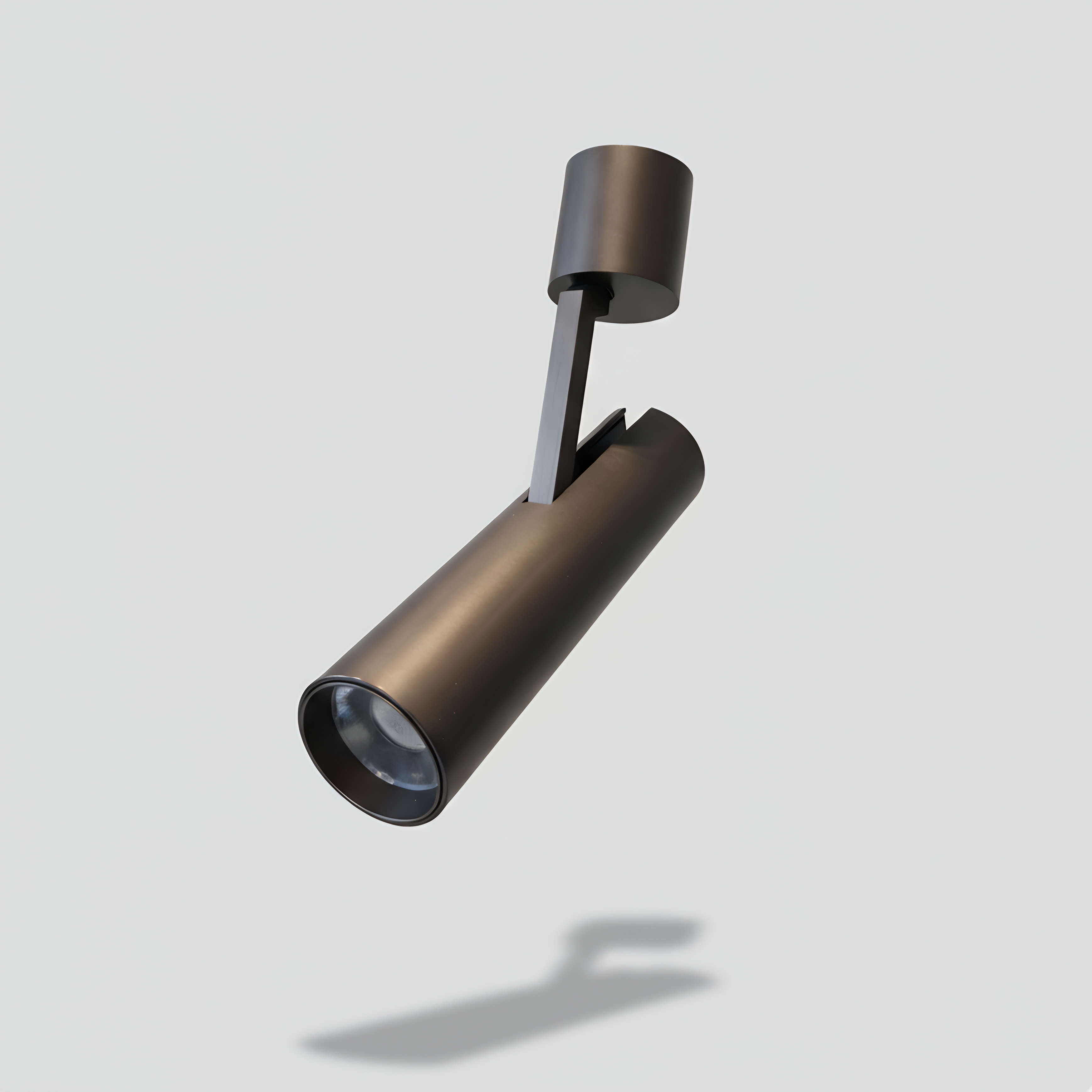 Ultra Slim Surface Mounted Spot Light - Bronze - 10W - 2700K - 36° - TRIAC DIM